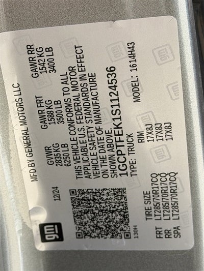 2025 Chevrolet Colorado ZR2