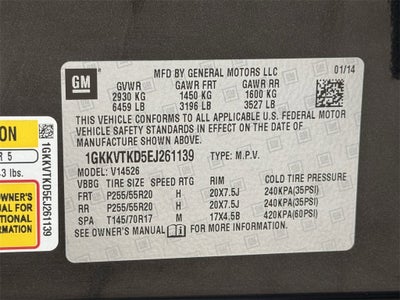 2014 GMC Acadia Denali