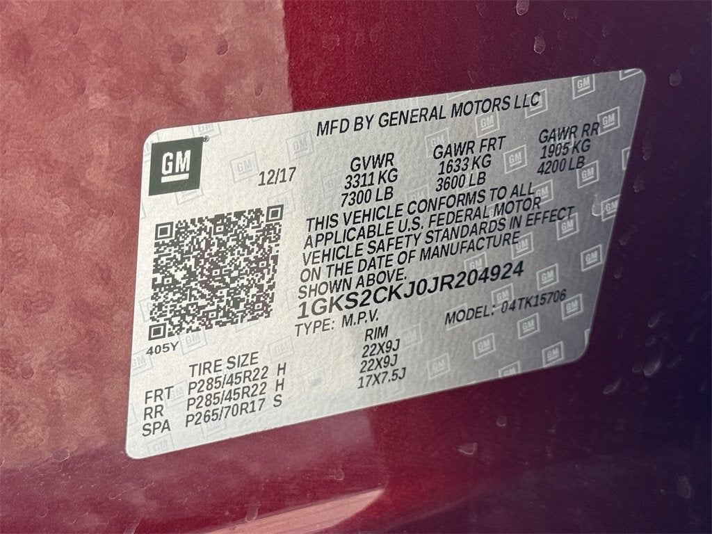 2018 GMC Yukon Denali