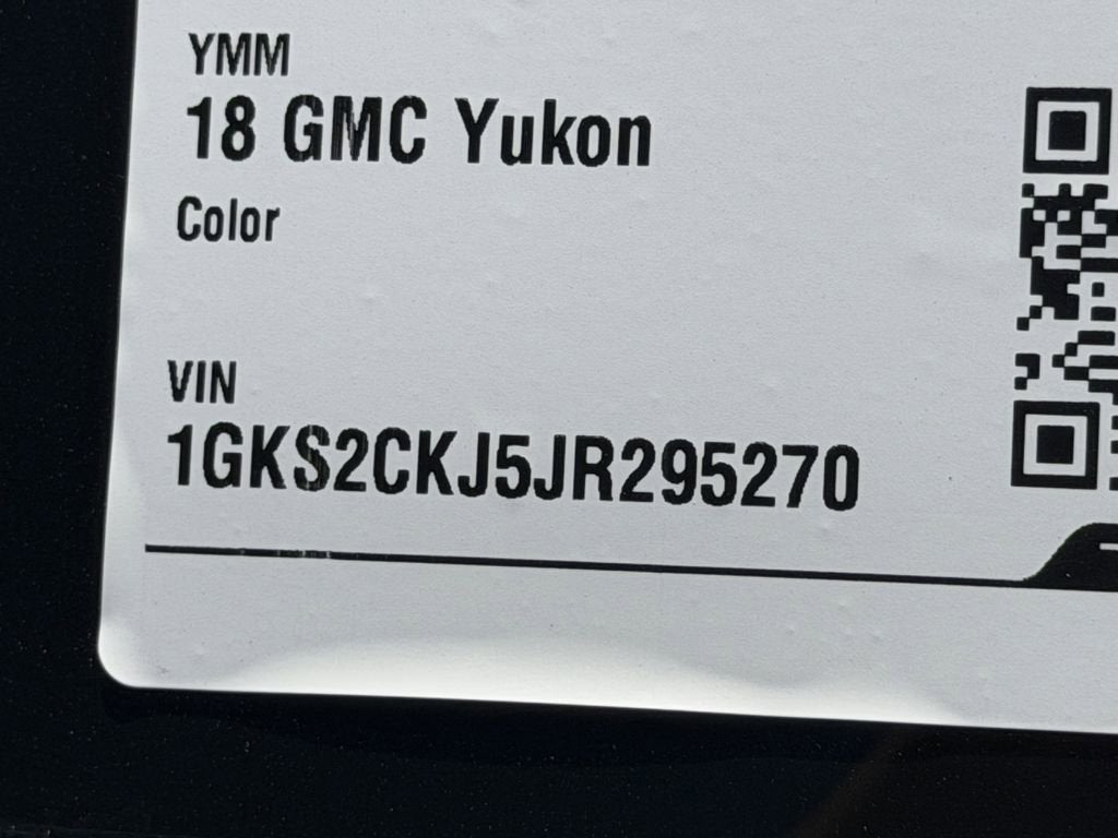 2018 GMC Yukon Denali