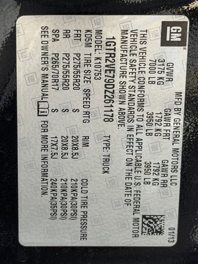 2013 GMC Sierra 1500 SLE