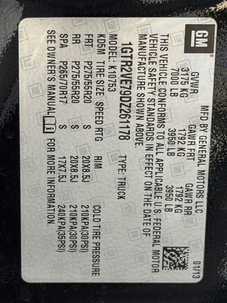 2013 GMC Sierra 1500 SLE