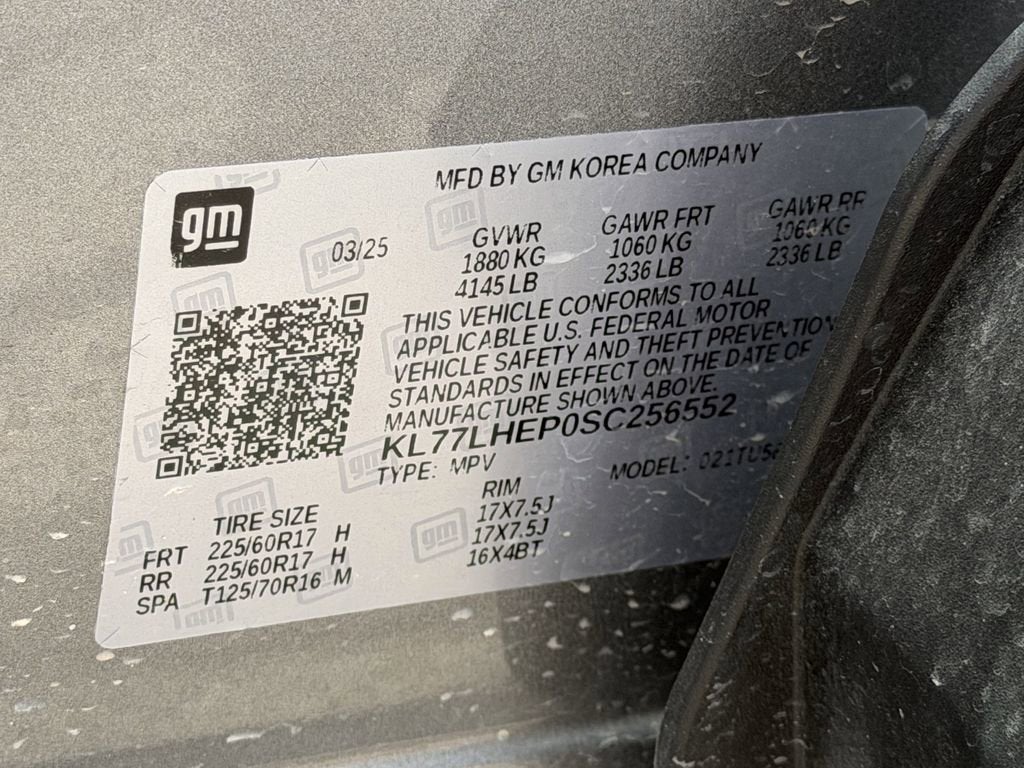 2025 Chevrolet Trax LT