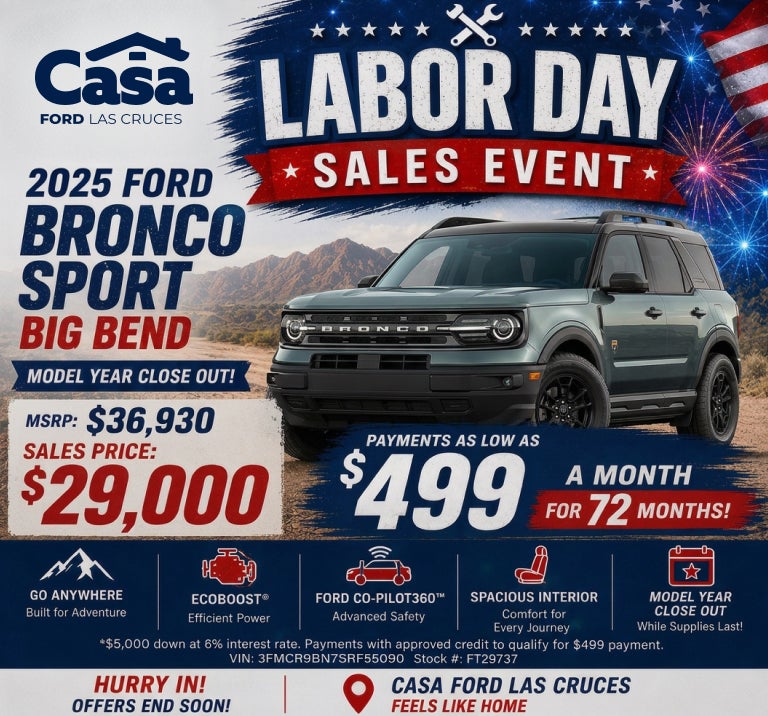 2025 Ford Bronco Sport