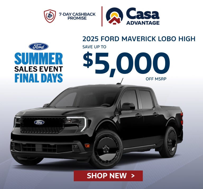 2025 FORD MAVERICK LOBO HIGH