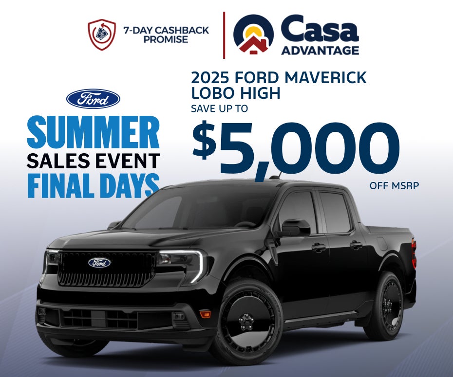 2025 FORD MAVERICK LOBO HIGH