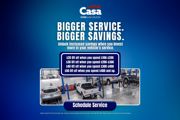Bigger Service. Bigger Savings.