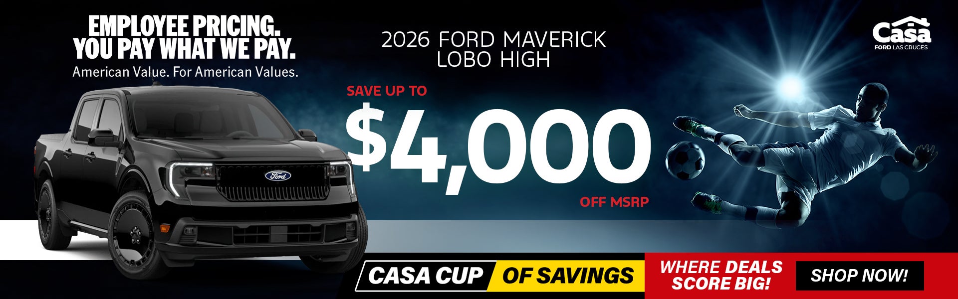 2026 FORD MAVERICK LOBO HIGH