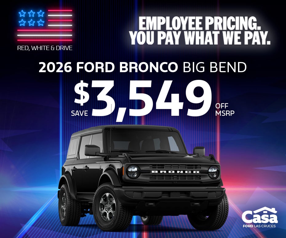 2026 FORD BRONCO BIG BEND