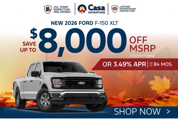2026 Ford F-150 XLT