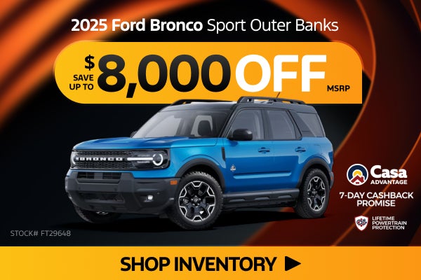 2025 FORD BRONCO SPORT OUTER BANKS