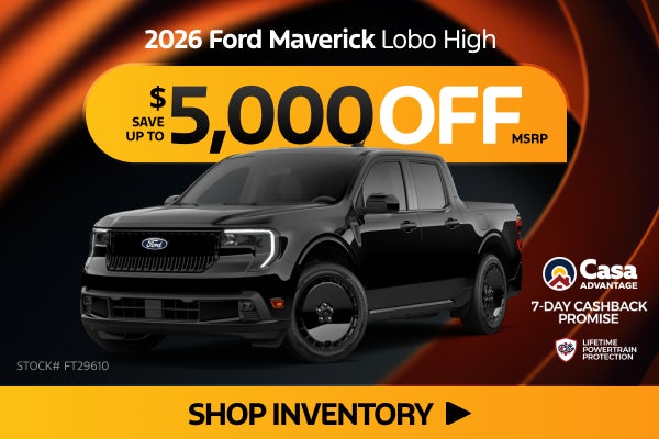 2026 FORD MAVERICK LOBO HIGH