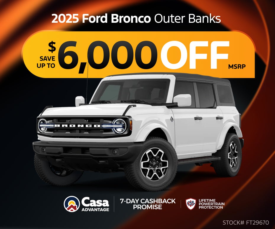 2025 FORD BRONCO OUTER BANKS