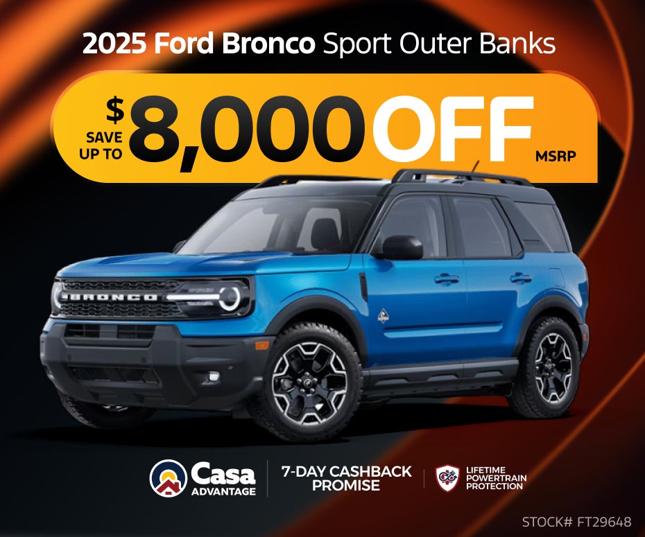 2025 FORD BRONCO SPORT OUTER BANKS