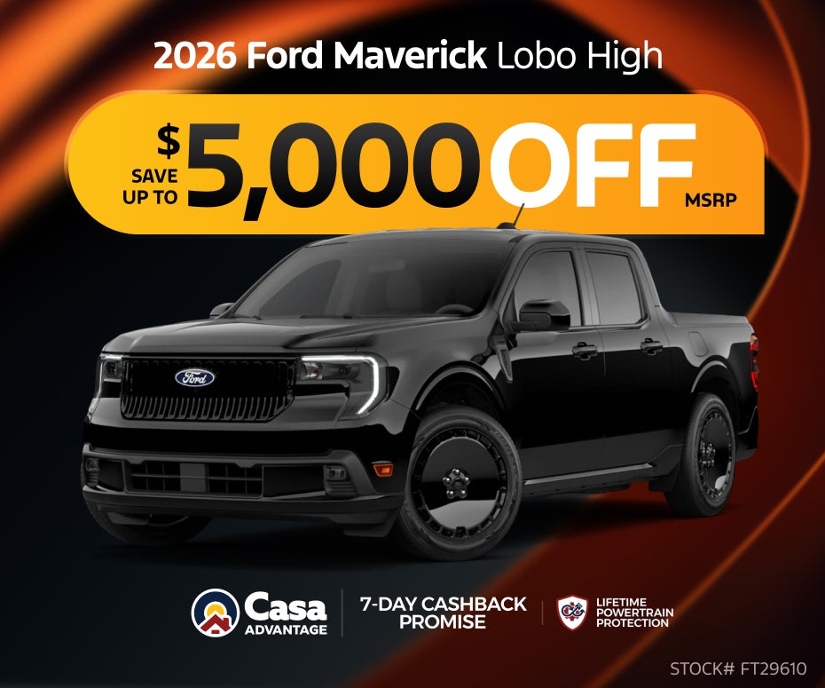 2026 FORD MAVERICK LOBO HIGH