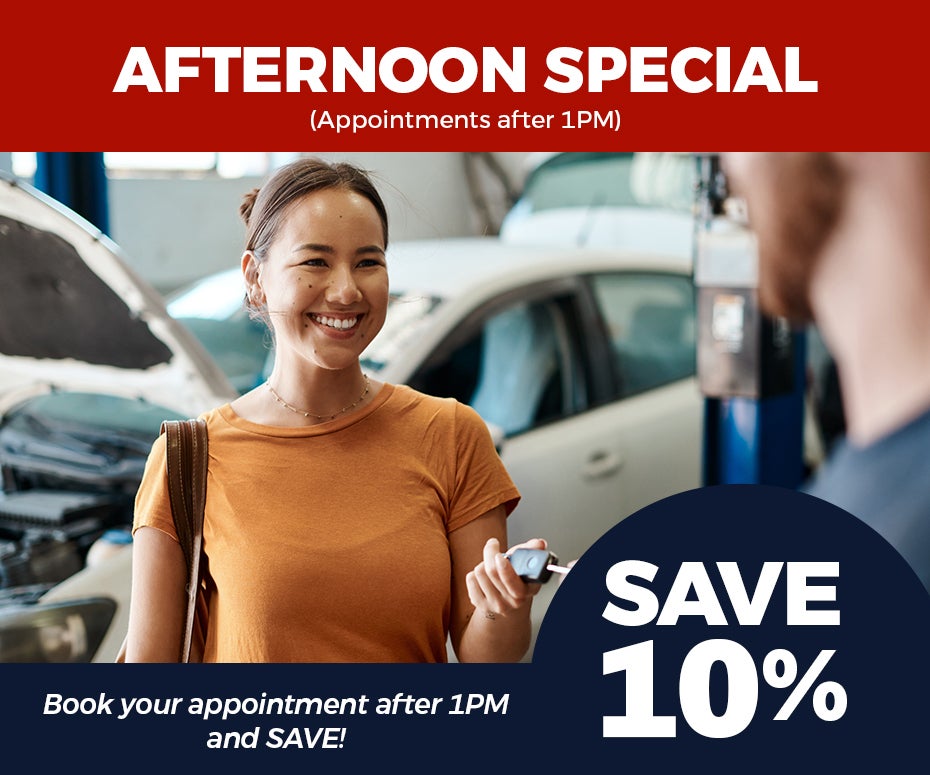 Afternoon Special: Save 10% After 1 PM