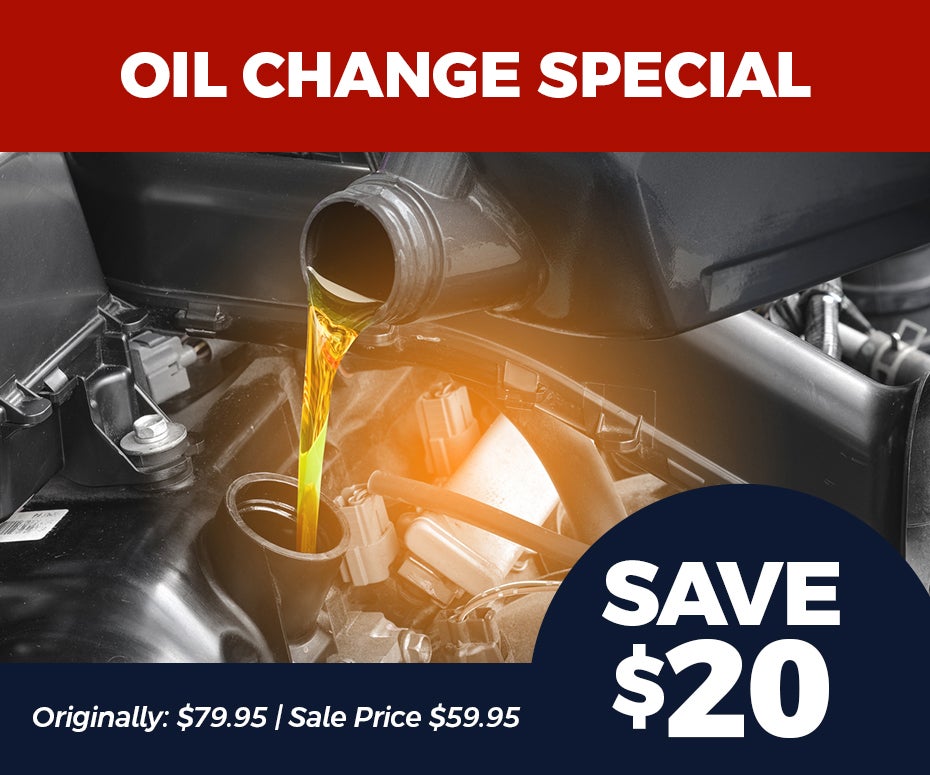 Oil Change: Save $20